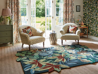 Sanderson Rugs - Robin's Wood Forest Green