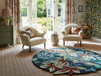 Sanderson Rugs - Robin's Wood Forest Green