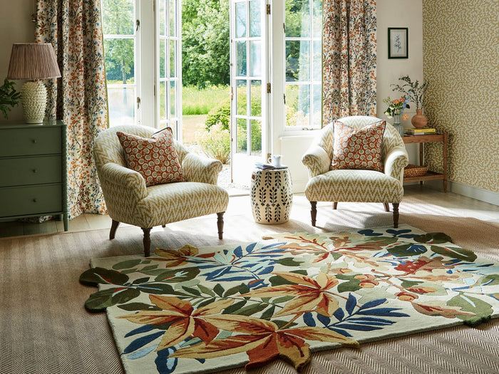 Sanderson Rugs - Robin's Wood Russet Brown