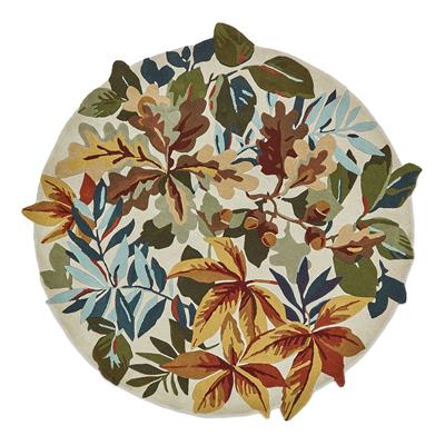 Sanderson Rugs - Robin's Wood Russet Brown
