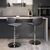 Rosso Gas Lift Swivel Barstool - Various