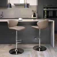 Rosso Gas Lift Swivel Barstool - Various