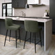 Rubens Upholstered Bar Stools - Various Colours