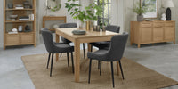 Rubens Upholstered Dining Chairs - Various Colours