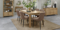 Rubens Upholstered Dining Chairs - Various Colours