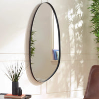 Rushmore Organic Shaped Mirror - Black