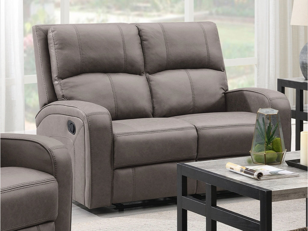 Silverton Manual Reclining Upholstery Collection - Taupe