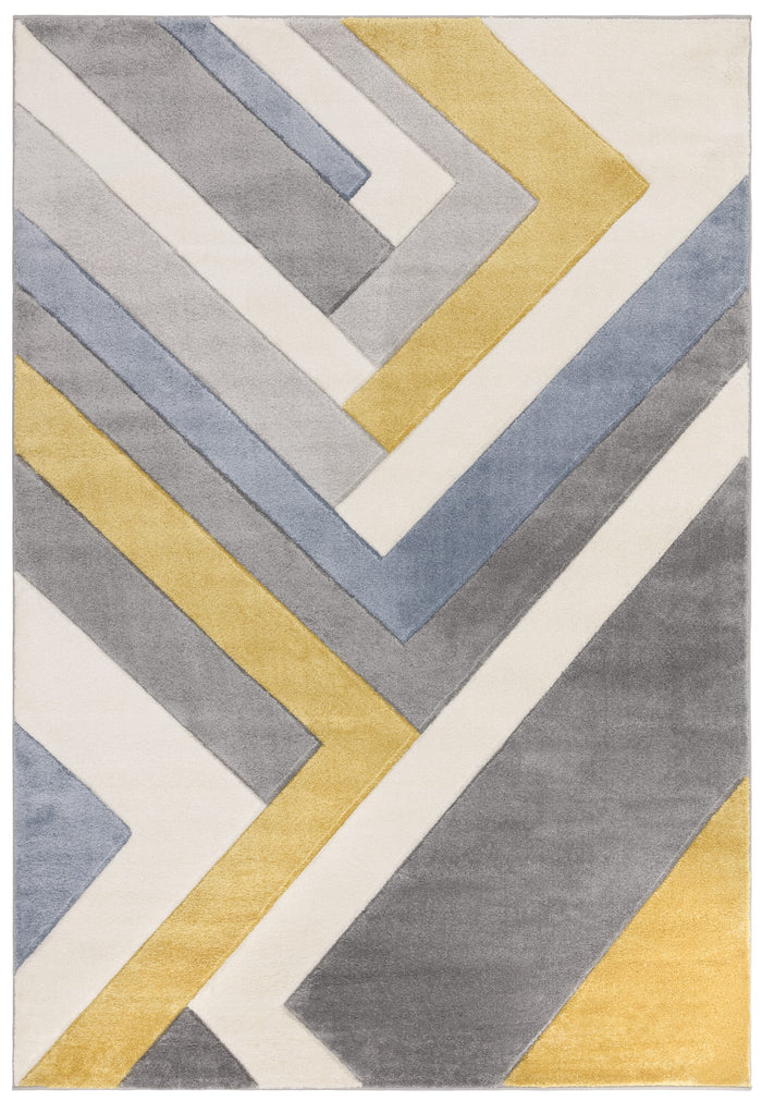 Sketch Rug - Linear Grey Multi SK09