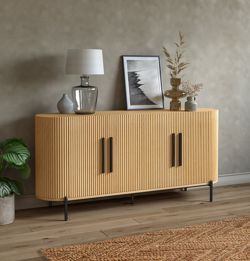 Stockholm 4 Door Sideboard