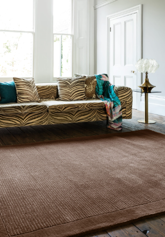 York Rug - Chocolate