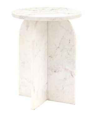 Amalfi Side Table - White