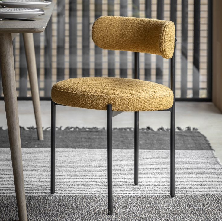 Aveley Dining Chairs (pair) - Various Colours Available