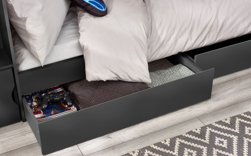 Camelot Anthracite Staircase Bunk Bed
