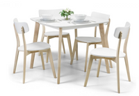 Casa Dining Collection - White/Limed Oak