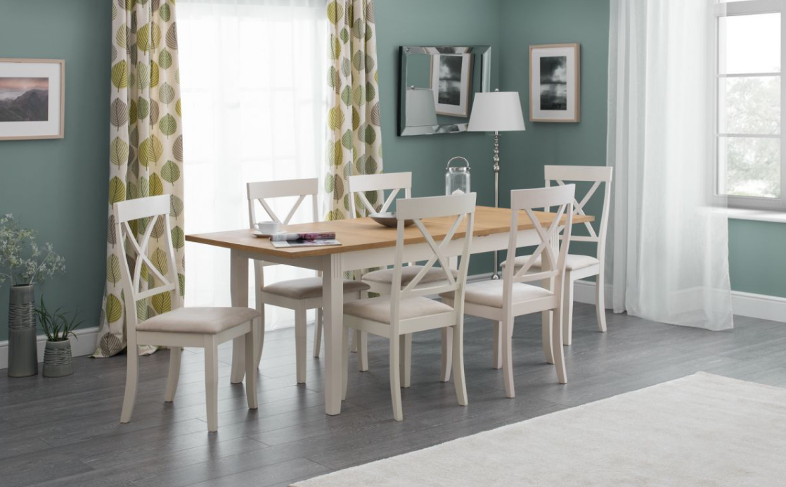Davenport Dining Collection - White/Oak