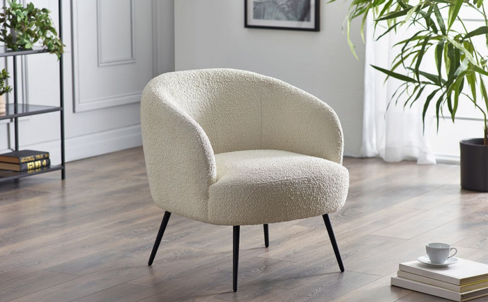Gigi Boucle Accent Chair