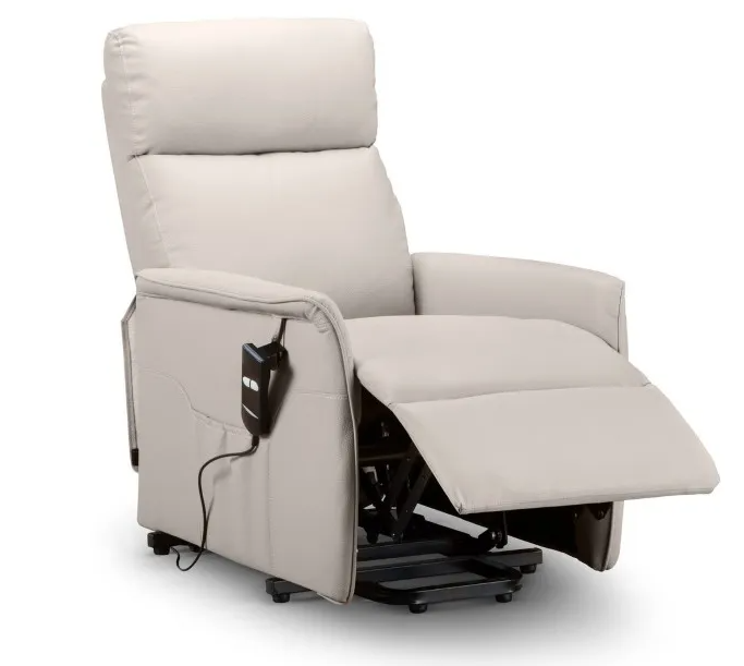 Helena Riser/Recliner - Pebble Faux Leather