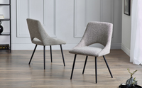 Iris Boucle Dining Chairs - Various Colours Available