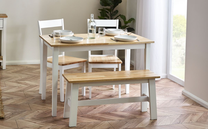 Linwood Dining Collection - White/Natural