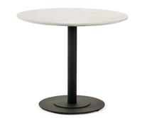 Luca Round Dining Table - White