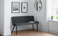 Luxe High Back Bench - Various Colours