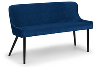 Luxe High Back Bench - Various Colours