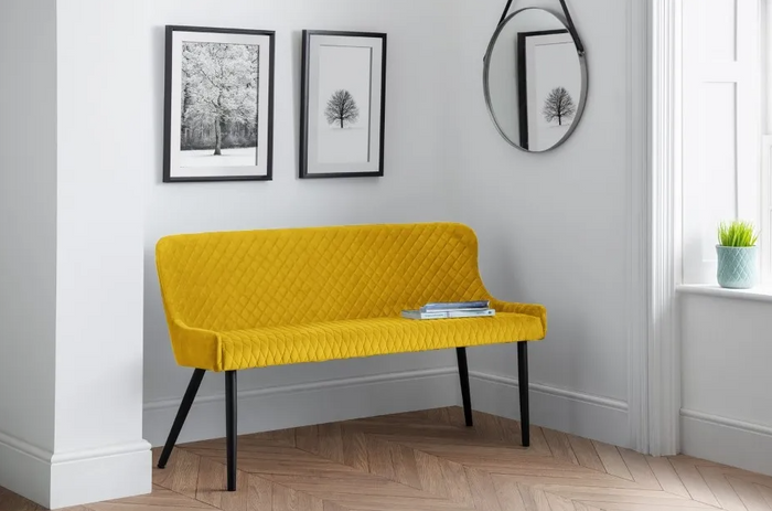 Luxe High Back Bench - Various Colours