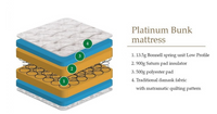 Platinum Bunk Mattress 90cm