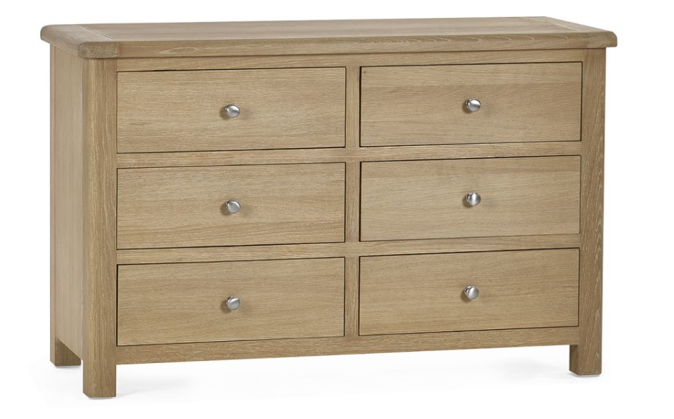 6 Drawer Wide Chest