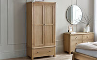 2 Door 1 Drawer Wardrobe