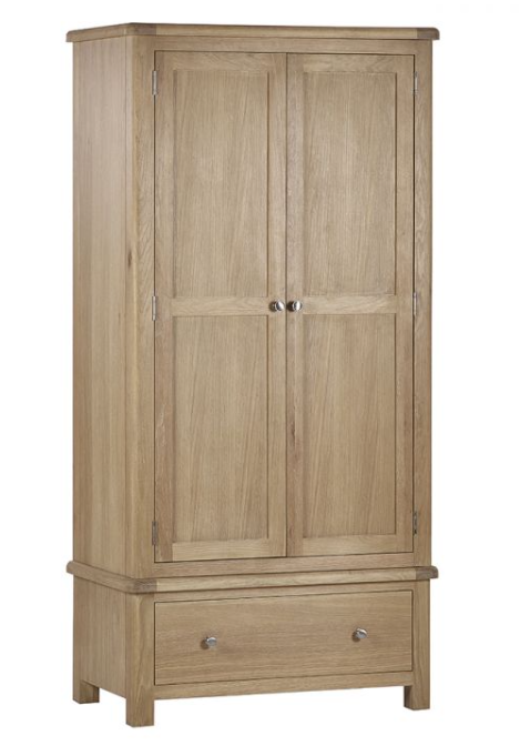 2 Door 1 Drawer Wardrobe