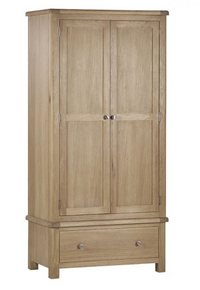 2 Door 1 Drawer Wardrobe