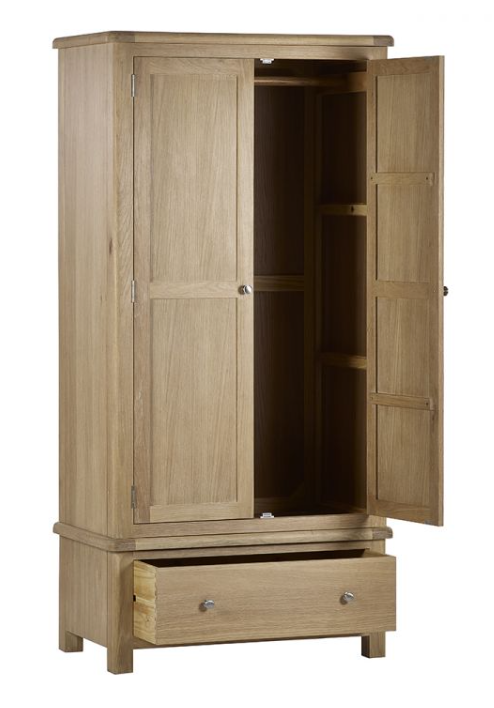 2 Door 1 Drawer Wardrobe
