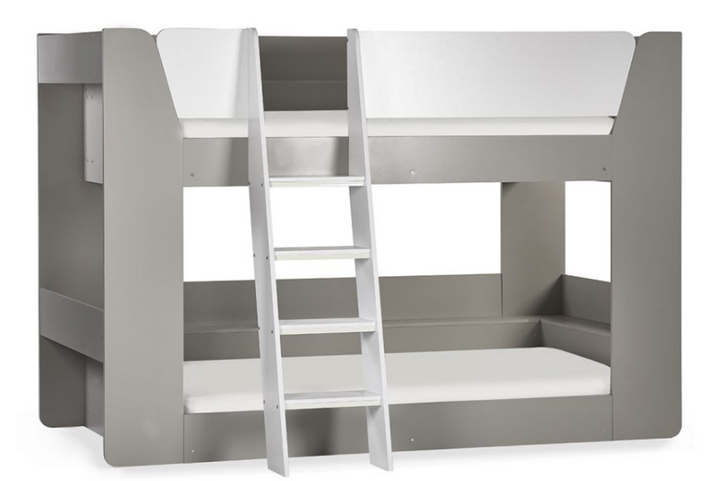 Parsec Bunk Bed - Taupe and White