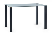 Piero Dining Table Collection - Glass/Black