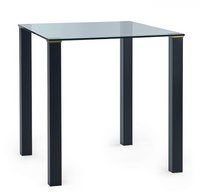 Piero Dining Table Collection - Glass/Black