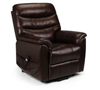 Pullman Rise and Recline Chair - Brown