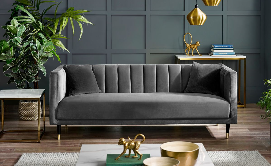 Salma Upholstery Collection - Grey