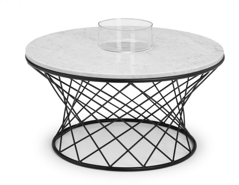 Trevi Real Marble Coffee Table