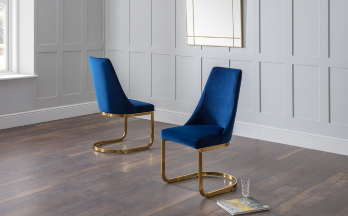 Vittoria Cantilever Dining Chair - Various Colours