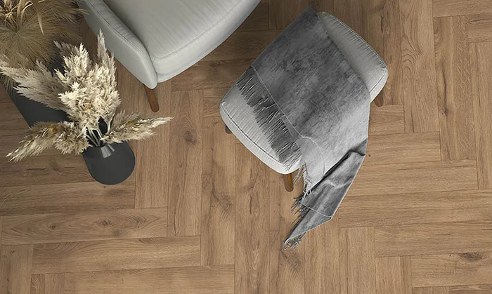 Manor Herringbone Laminate Flooring