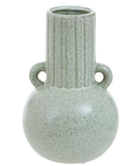 Calcita Stoneware Vase Collection - Green