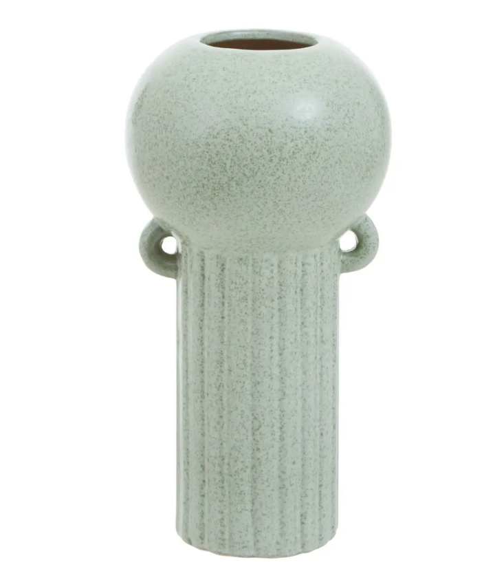 Calcita Stoneware Vase Collection - Green