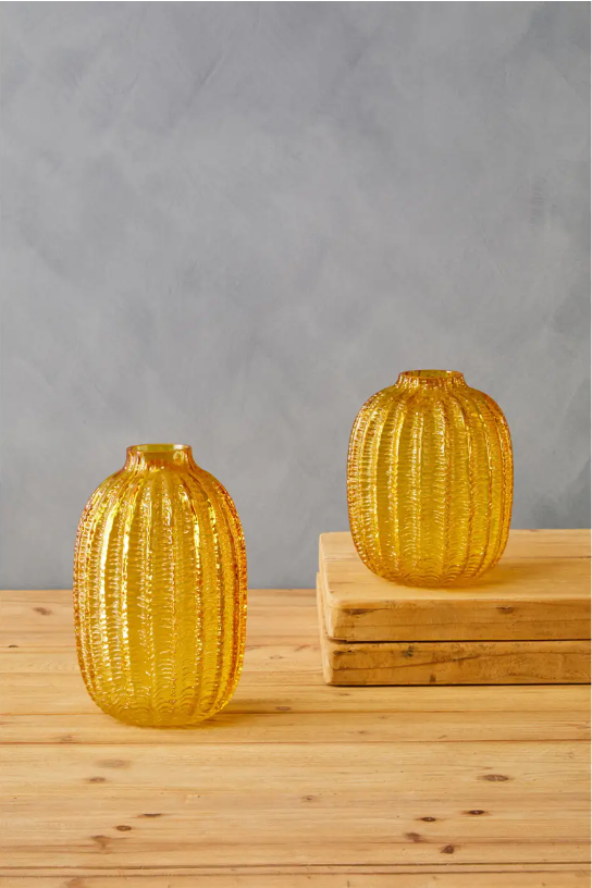 Bionda Yellow Vase Collection