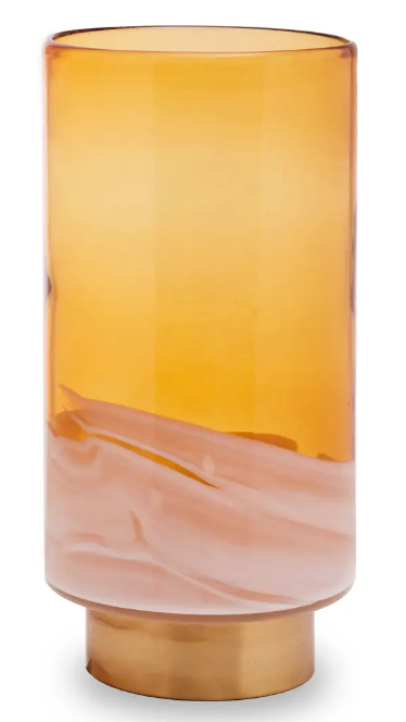 Cleo Amber Vase Collection