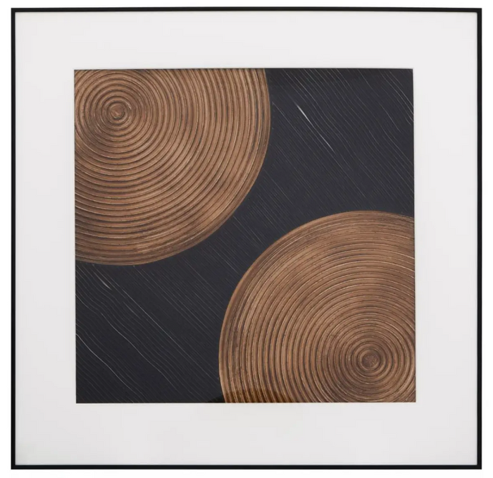 Nason Brown and Black Wall Art