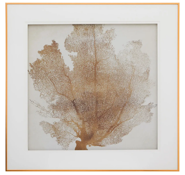 Nason White and Gold Wall Art