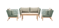 Cataldo Outdoor Lounge Set - Green