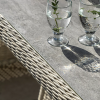 Holton Corner Dining Set with Fire Pit