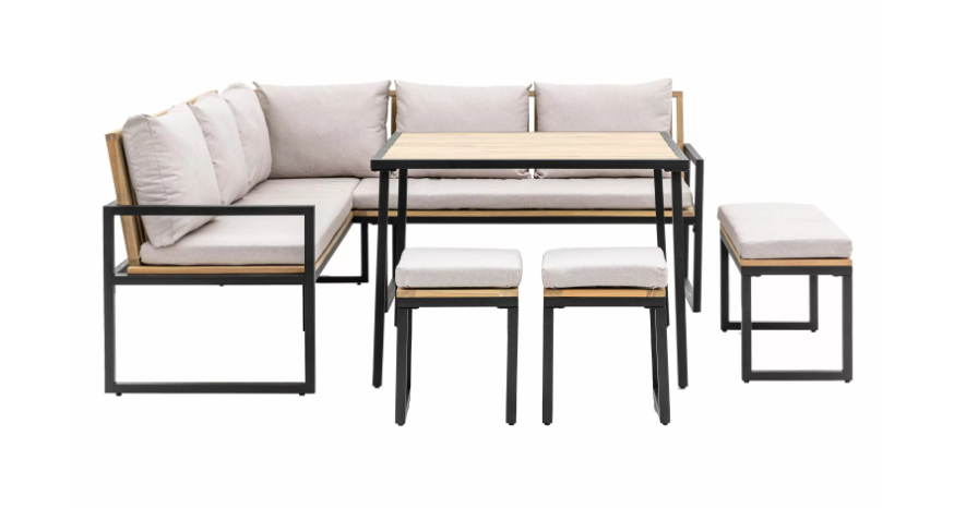 Naples Outdoor Corner Dining Set